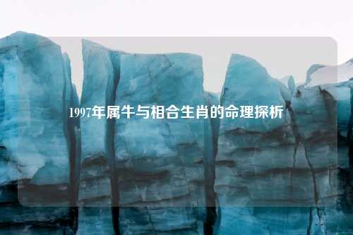1997年属牛与相合生肖的命理探析
